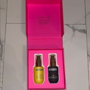 Beautycounter Radiant Yellow Serum & Elegant Black Oil Set